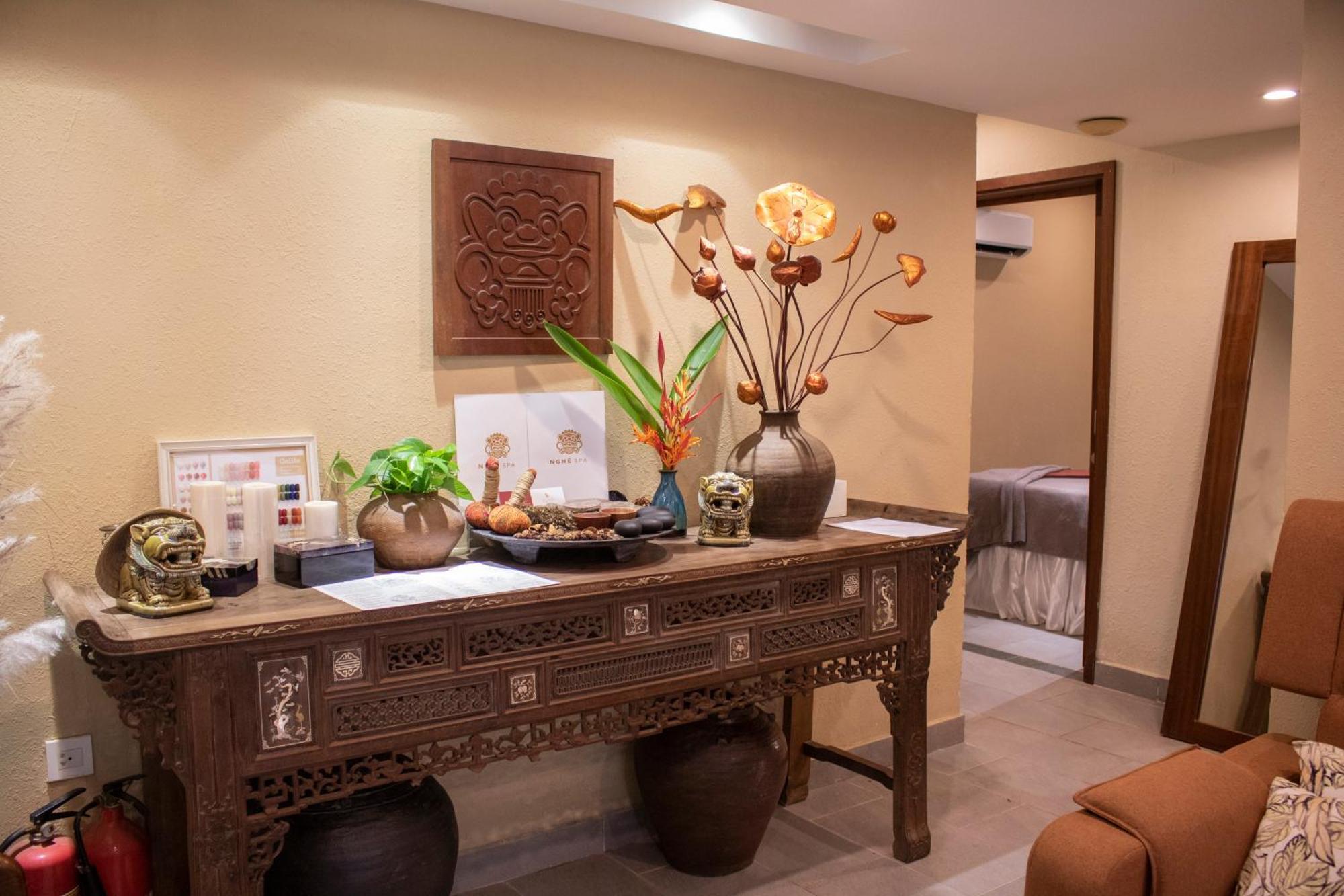 Nghe Prana Hotel And Spa ฮอยอัน ภายนอก รูปภาพ